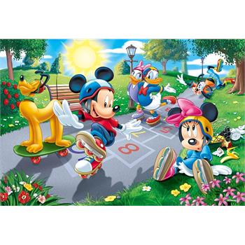 Trefl Mickey Mouse ve Arkadaşları 100 Parça Çocuk Puzzle