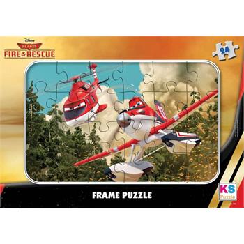 Ks Games 24 Parça Frame Planes Çocuk Puzzle
