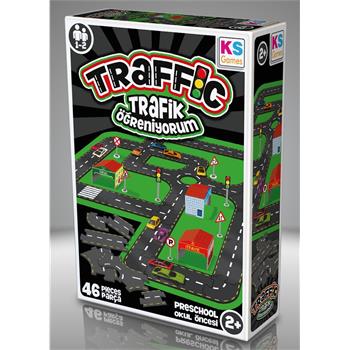 KS Games Trafik Öğreniyorum Puzzle ve Eğitici Oyun