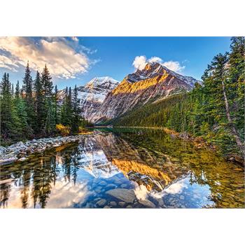 Castorland 500 Parça Puzzle - Morning Sunlight in the Rockies