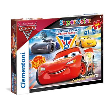 Clementoni 104 Parça Cars 3 Piston Cup Puzzle (27072)