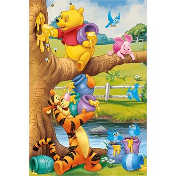 Winnie The Pooh ve Arkadaşları Bal Hasadı (Trefl 60 Parça Puzzle)