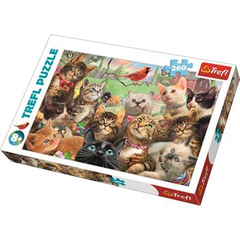 Trefl 260 Parça Kedi Yavruları Maxi Puzzle