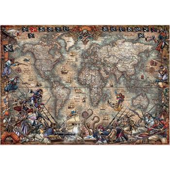 2000 Parça Korsanlar Haritası Puzzle (Educa 18008)
