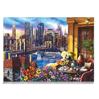 Star Puzzle Uyumayan Şehir Brooklyn 2000 Parçalık Puzzle