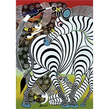 Heye 1000 Parça Puzzle Zebra 