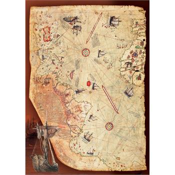 Puzz 1000 Parça Puzzle Piri Reis Haritası